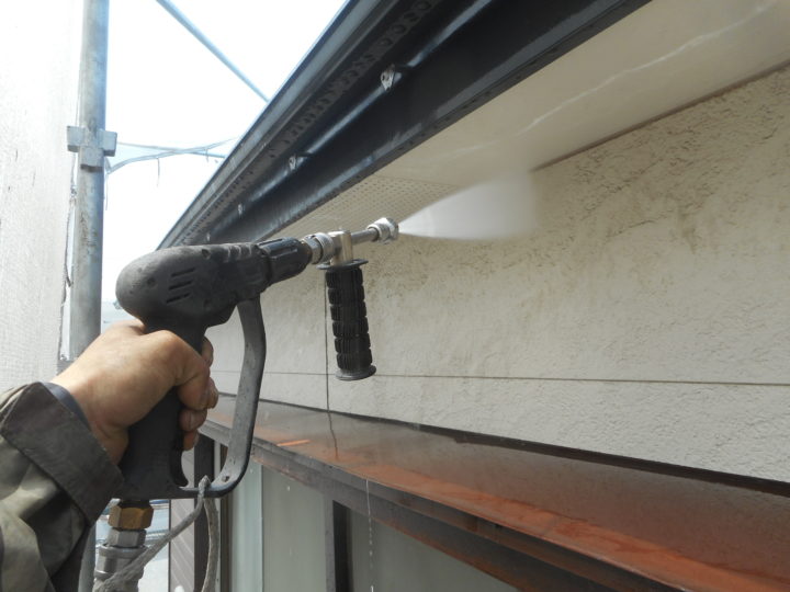 外壁塗装 高圧洗浄