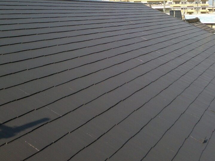屋根塗装工事完成