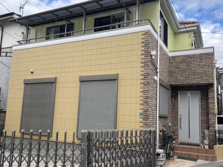 柔らかく上品な雰囲気に仕上がりました！！　　外壁塗装工事　　 川口市元郷　 I様　｜埼玉県川口市、蕨市の外壁塗装・屋根塗装専門店カワグチペイント　口コミ評判No,1！